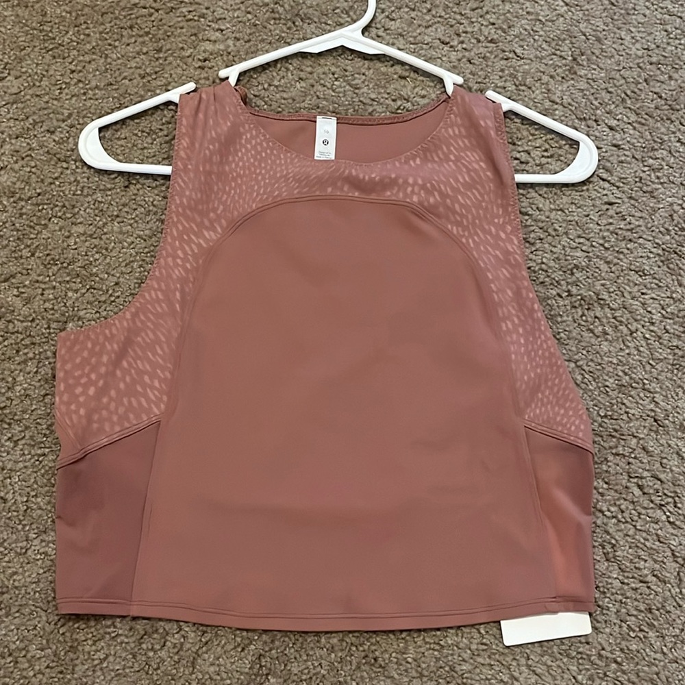 Lululemon “Nulu and Mesh Yoga Tank”